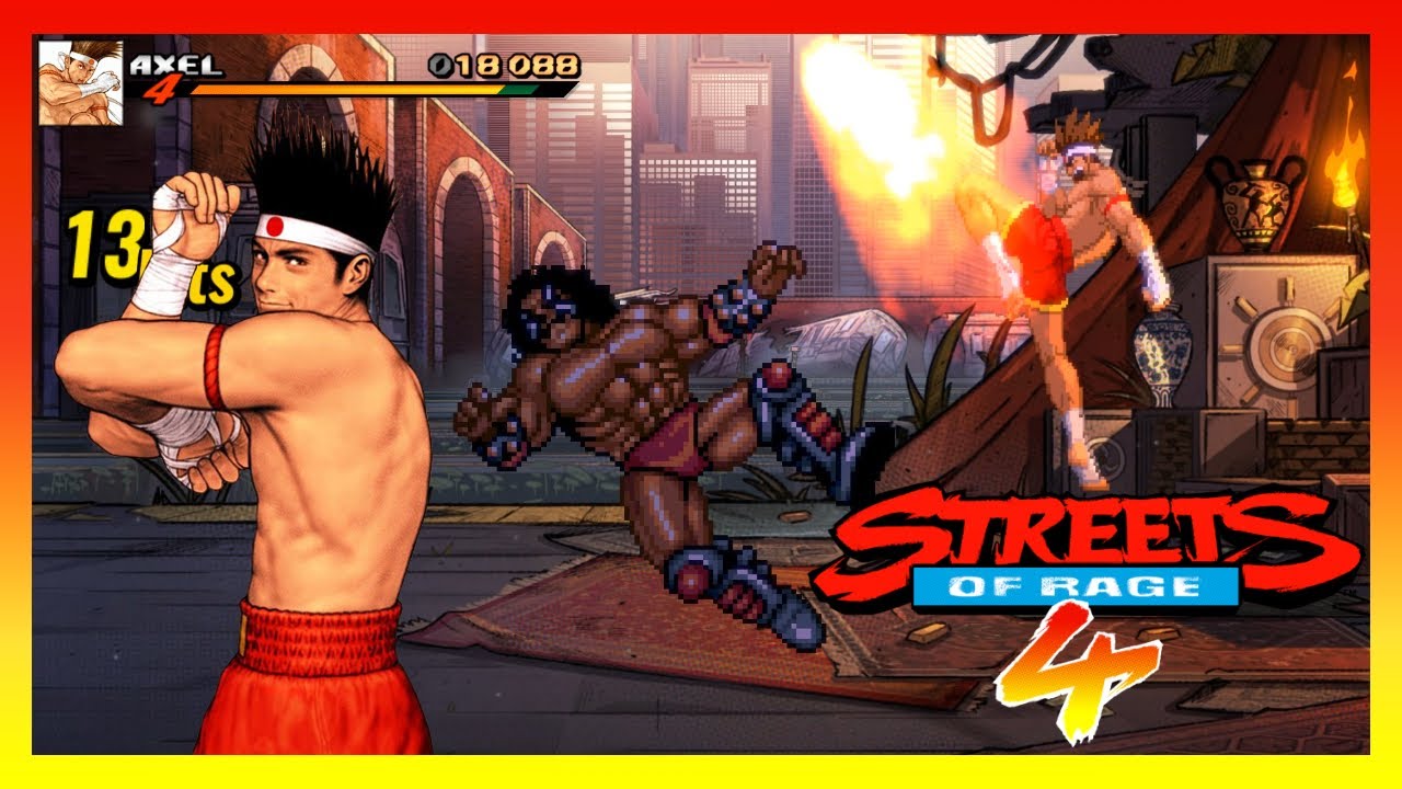 Mod Showcase: Streets Of Rage 4  ~ CVS2 Joe Higashi over Axel  - Story, The Streets (Randomised)