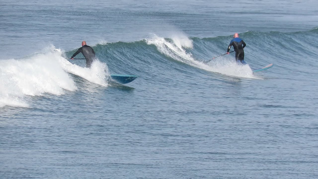 Watching the surfers at Westward Ho!