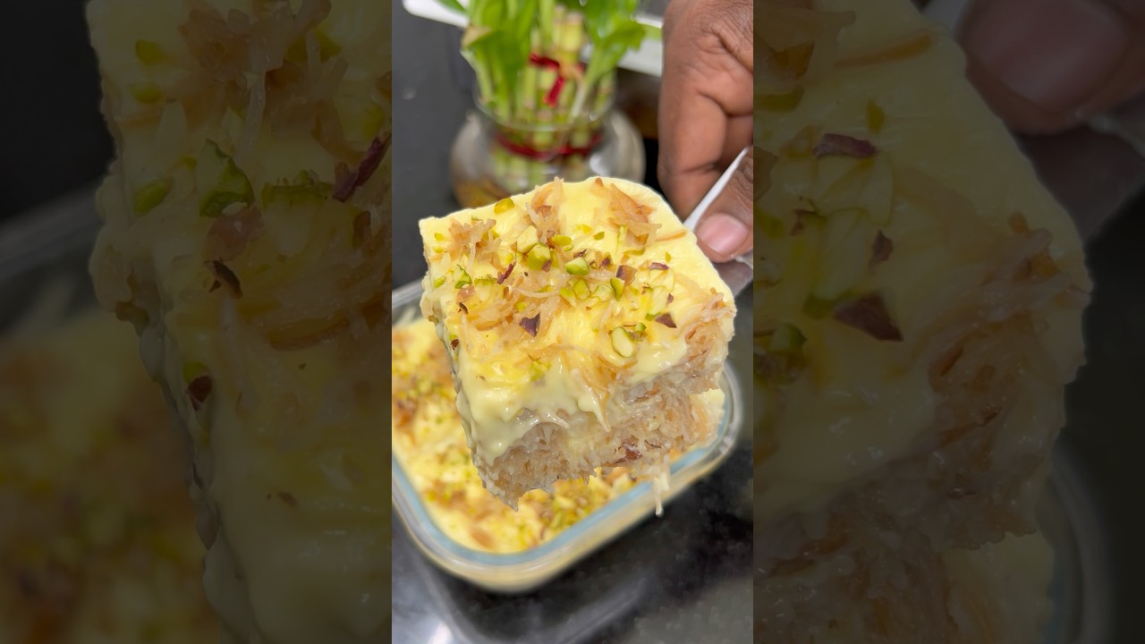 💢💥 quick and easy Kunafa Custard 😋 | Yummy and delicious 🤤 #reels #recipe #food