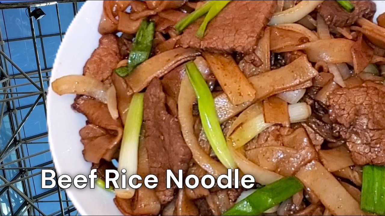 Beef Chow Fun | Beef Rice Noodle | Simple and Easy | Track Me Down