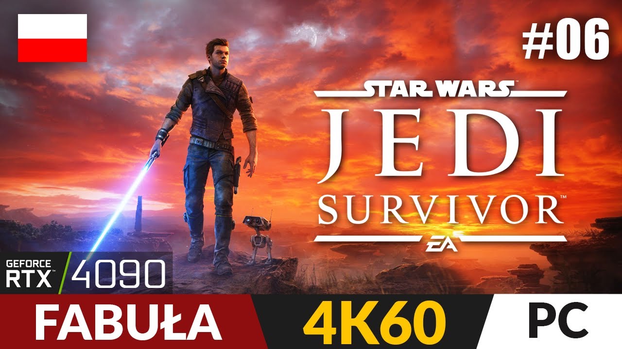 Star Wars Jedi: Survivor PL 💥 #6 (odc.6) ✨ Zimna partnerka z piwniczki | Ocalały Gameplay 4K Ultra