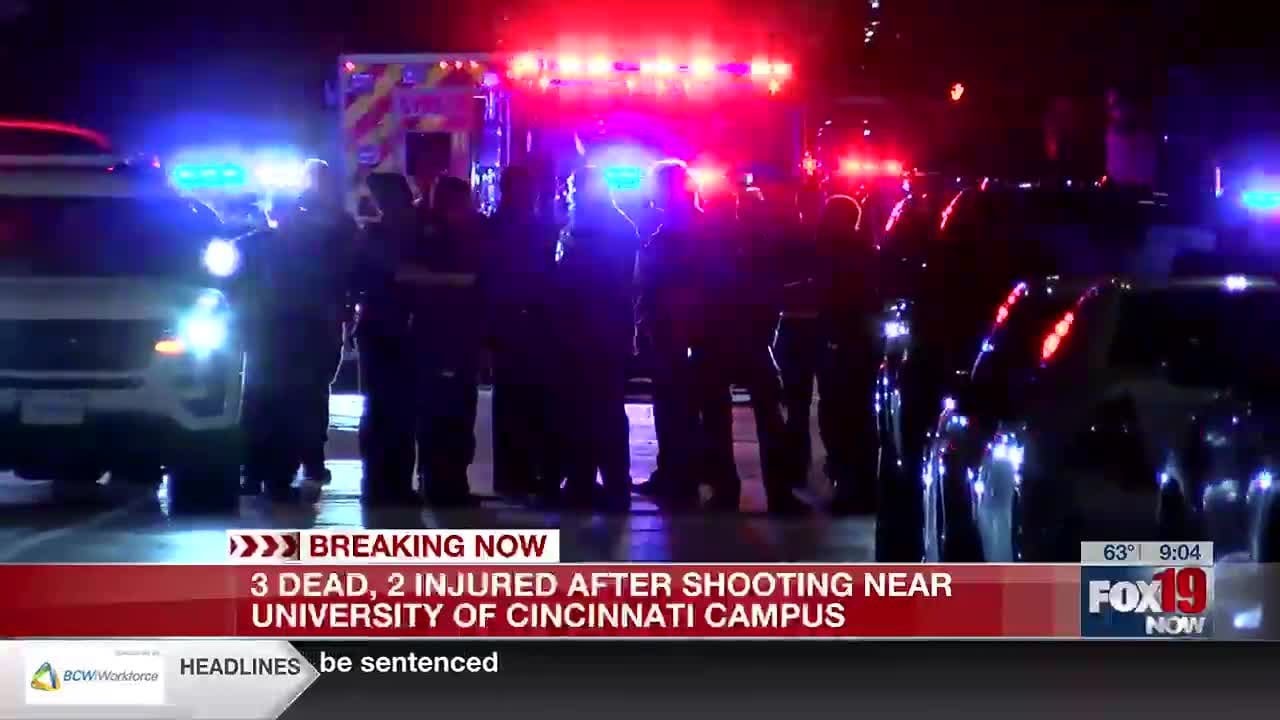 3 dead, 2 injured after shooting near the University of Cincinnati