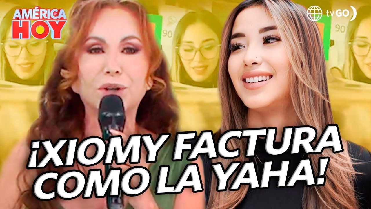 Am&eacute;rica Hoy: Xiomy Kanashiro makes her bill in the style of Yahaira Plasencia (TODAY)