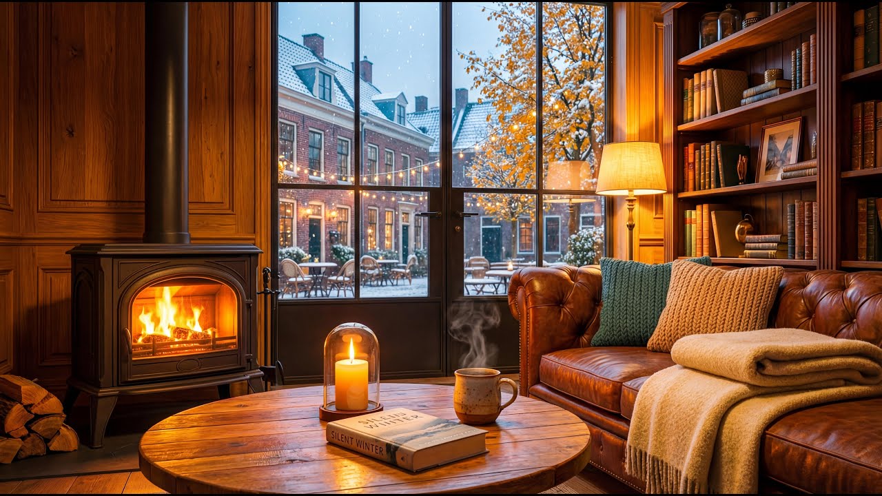 Firelight Jazz Lounge | Clean Studio Winter Jazz (Piano & Upright Bass)