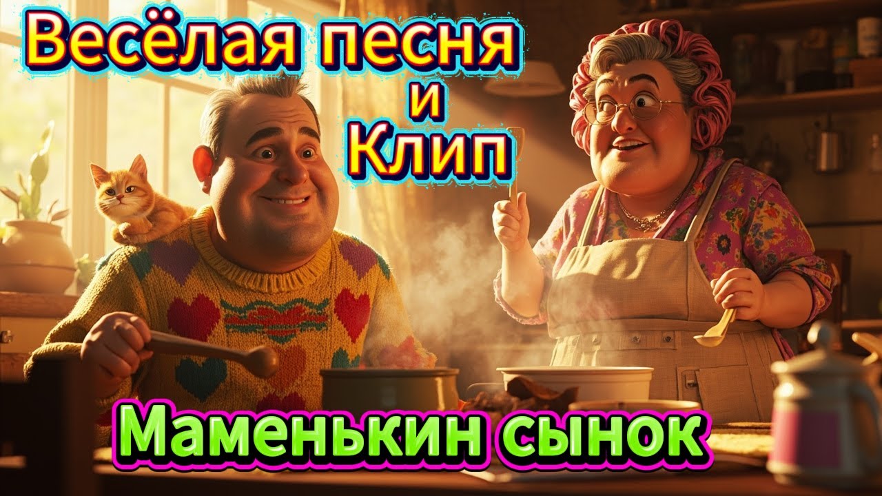 Маменькин сынок 😂 Весёлый Шансон с Юмором и Клипом 💃 Русская Музыка с Душой 2025 🎶#РусскиеХиты