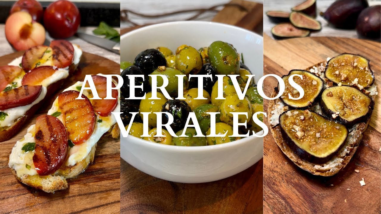 Aperitivos fáciles y rápidos 🍽️👨🏻‍🍳 Recopilación de recetas VIRALES (Insta, TikTok y YTShorts)