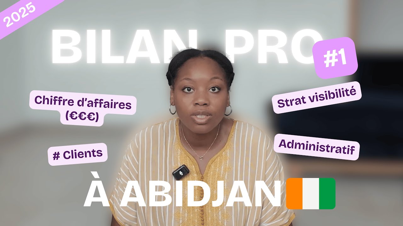 Ma 1ère année de freelance en Afrique : les chiffres 2025