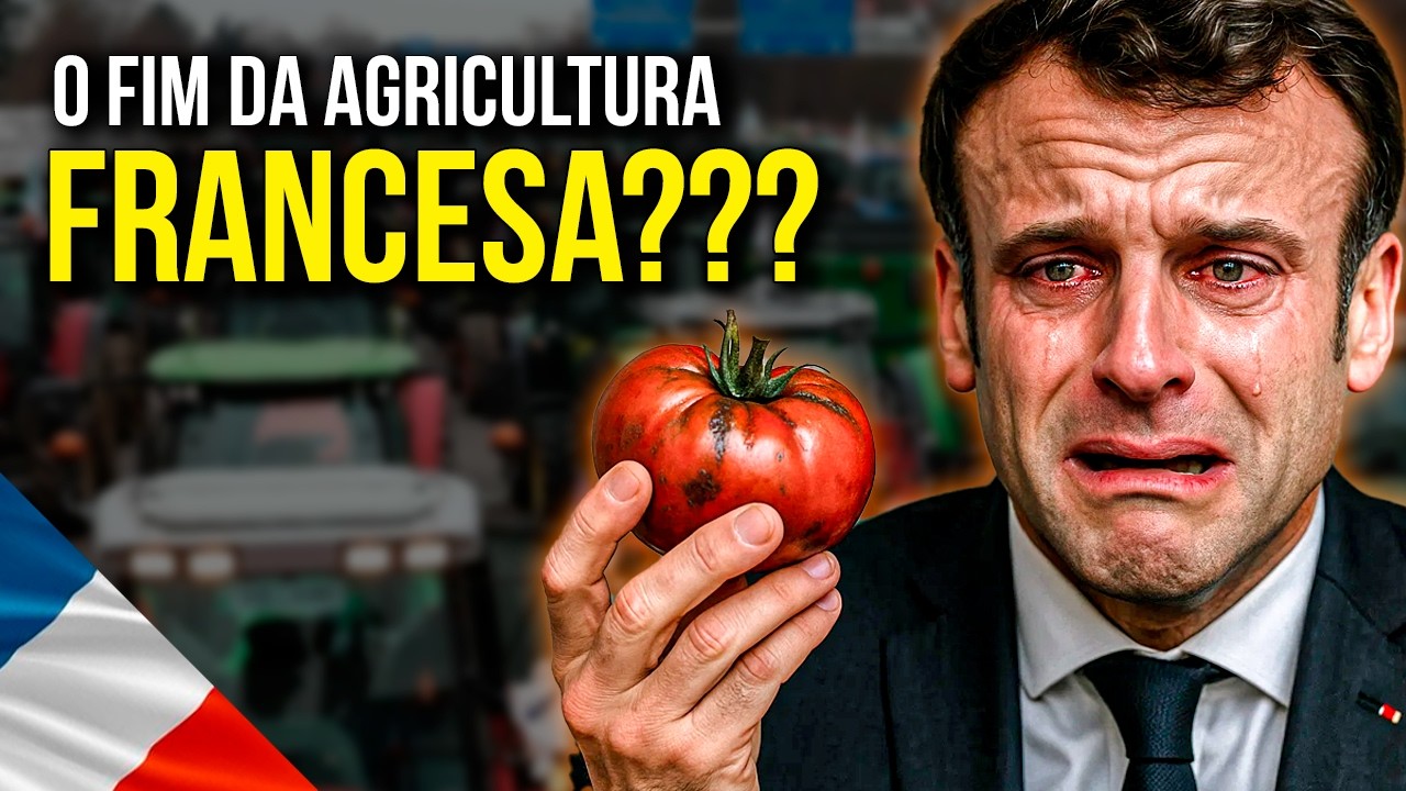 O que está ACONTECENDO na FRANÇA que ASSUSTA a AGRICULTORES, Franceses e o MUNDO TODO... **BRUTAL**