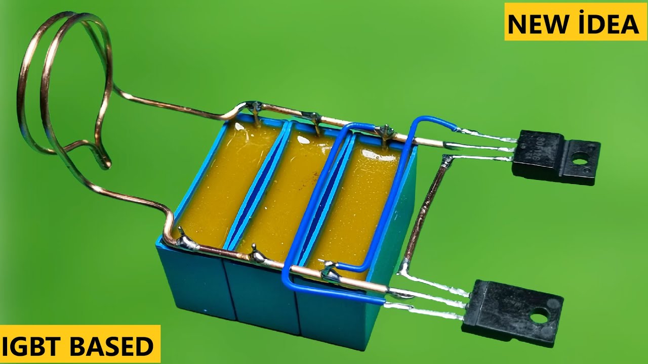 индукционный нагреватель на основе IGBT — без MOSFET, без диодов, без сопротивления, без катушки!