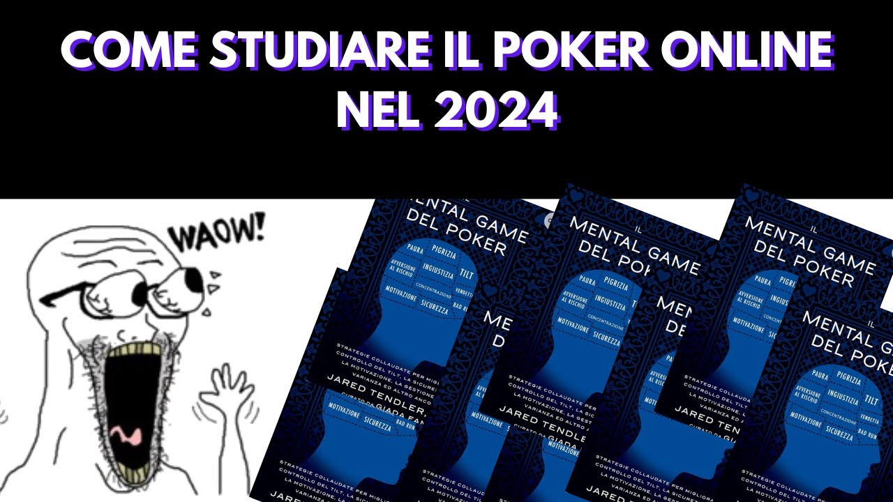 Iniziare con il poker online: IL METODO DI STUDIO