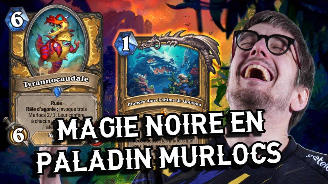 Je jette le Mauvais Oeil à mes Adversaires en Paladin Murloc