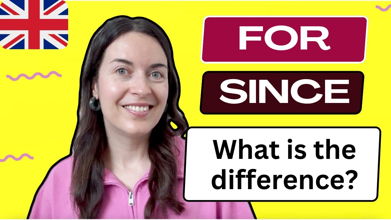 FOR and SINCE: what's the difference in English? (PLUS 3 useful phrases!)