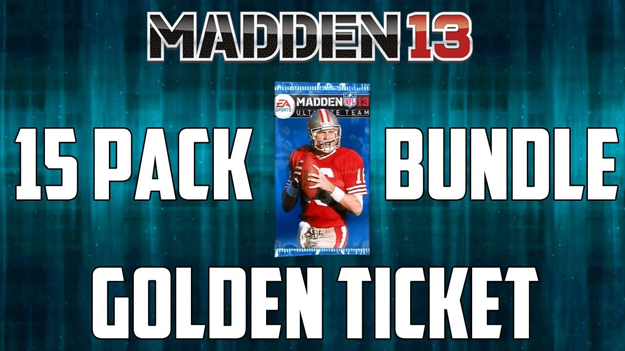 MUT 13 | Golden Ticket 15 Legendary Bundle Opening Pt. 1