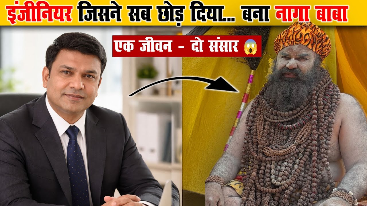 इंजीनियर से नागा बाबा! 😱 प्रयागराज माघ मेले में मिले अद्भुत संत | Spiritual Transformation Story
