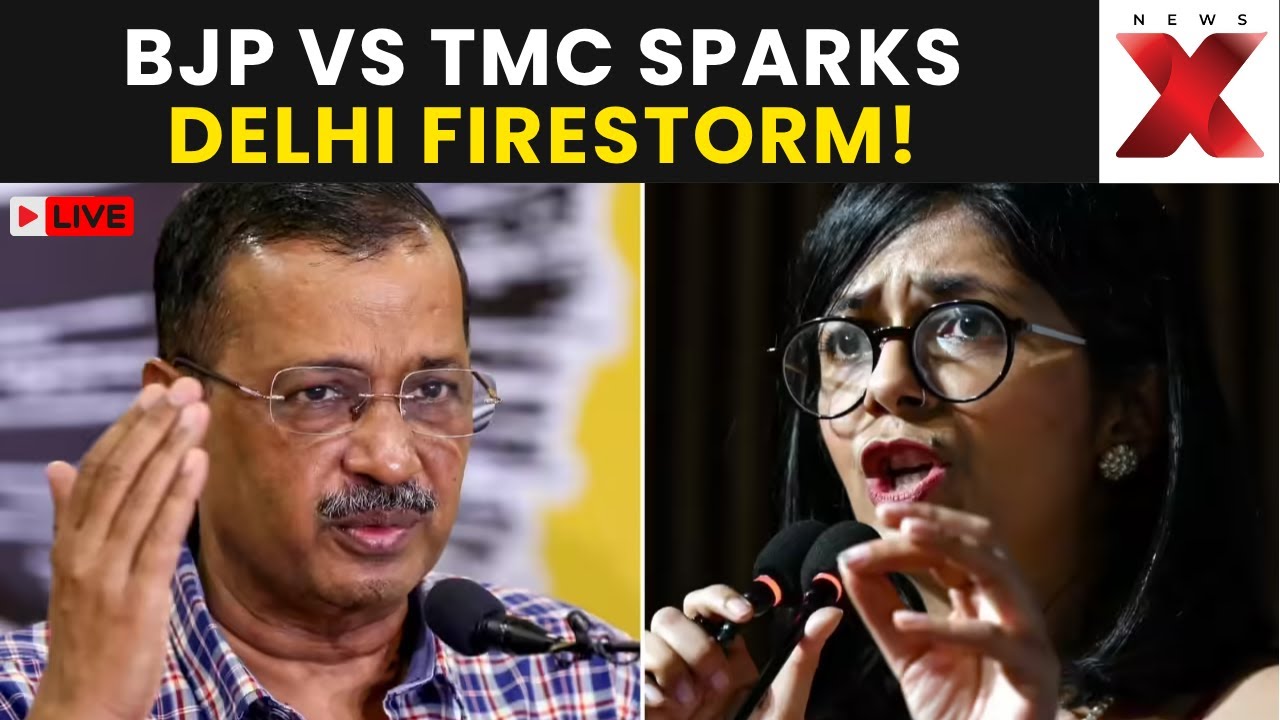 BJP vs TMC LIVE | Swati Maliwal&rsquo;s explosive attack leaves AAP scrambling in Delhi politics