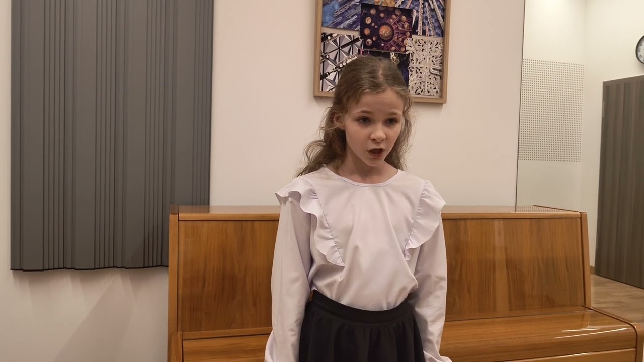 Aleksandra Redecka, 9 lat, Zaśnij dziecino.
