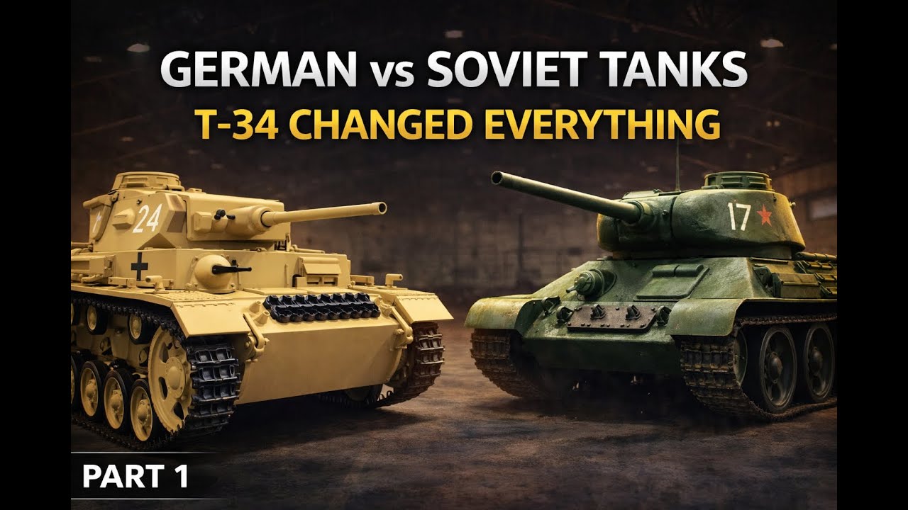 German vs Soviet Tanks: From WWI to the T-34 Shock (1918–1941) | Part 1