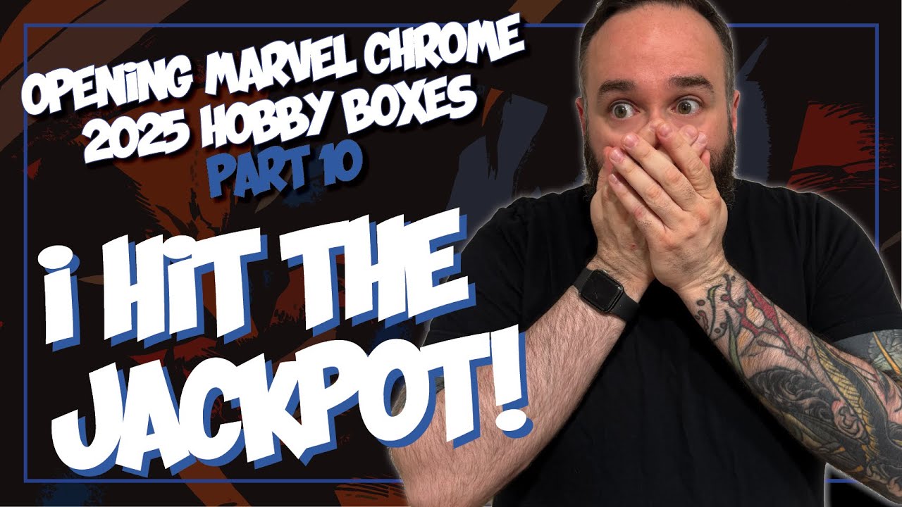 БЕЗУМНЫЙ 1:42,932 МЕГАХИТ! - Marvel Topps Chrome 2025 3x Hobby Box Открытие