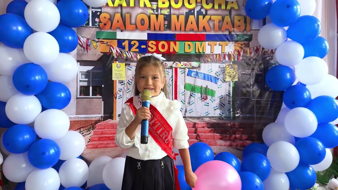 12-СОН ДМТТда ХАЙР БОГЧА САЛОМ МАКТАБ