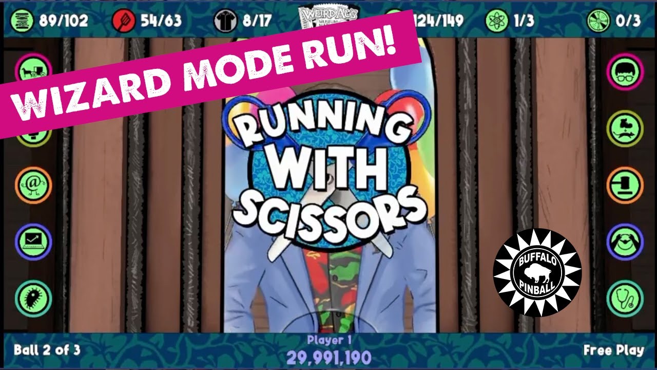 Weird Al Pinball 1.0 Code Update! Mission: Running with Scissors