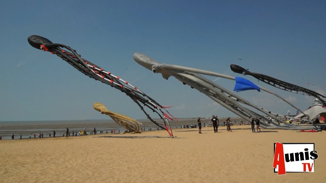 Châtelaillon-plage. Retour en images. 26ème Festival international du cerf volant Avril 2019