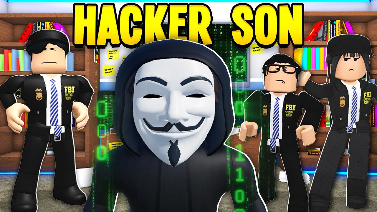 HACKER SON Adopted By F.B.I FAMILY! (Roblox Bloxburg)