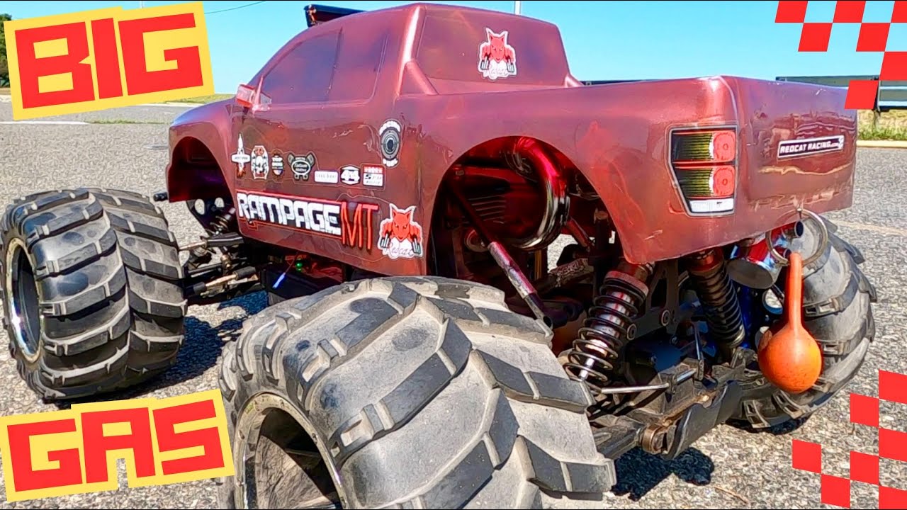 Gas Balls - Redcat Rampage Monster Custom Conversion Test Drive
