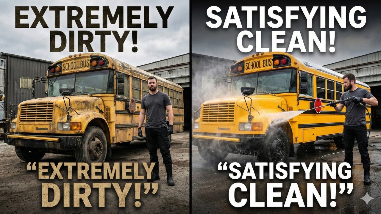 You Won’t Believe This School Bus Transformation 😳✨