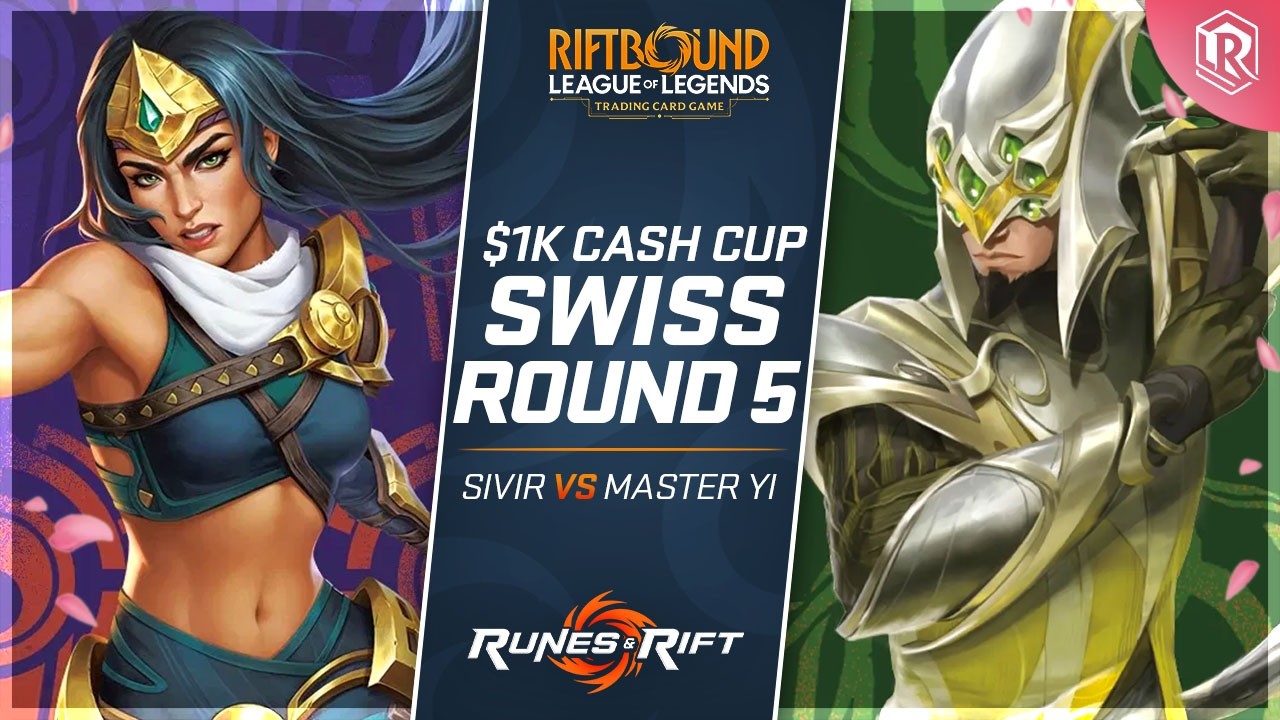 $1K Riftbound Tournament - Sivir vs Master Yi - Round 5