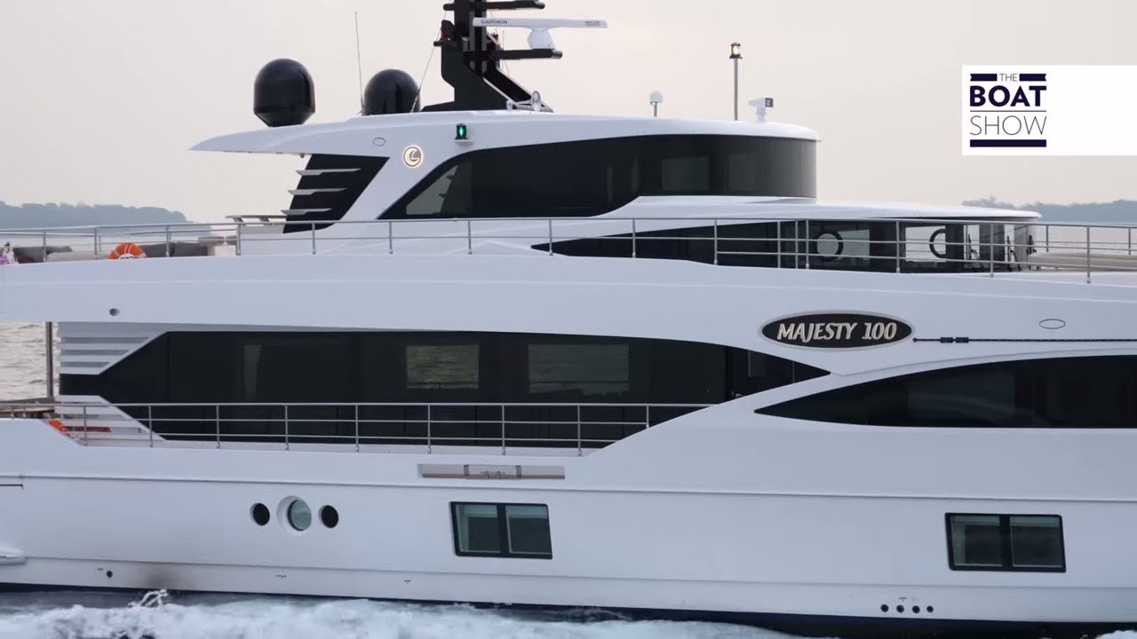 [ENG] MAJESTY 100 - 4K Full Review - The Boat Show