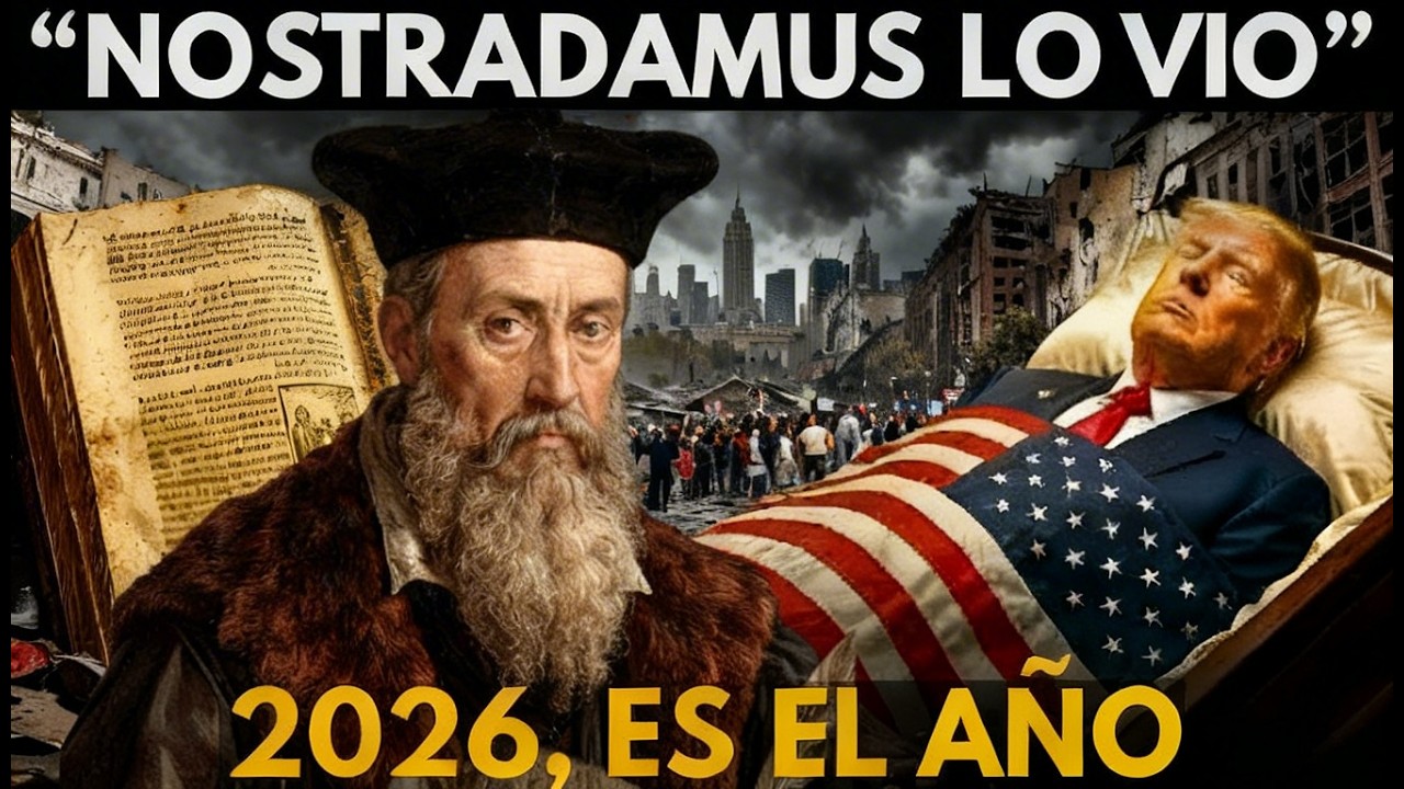 6 Profecías ATERRADORAS de Nostradamus Para 2026 Que ACABAN de Filtrarse (Nadie Está Listo)