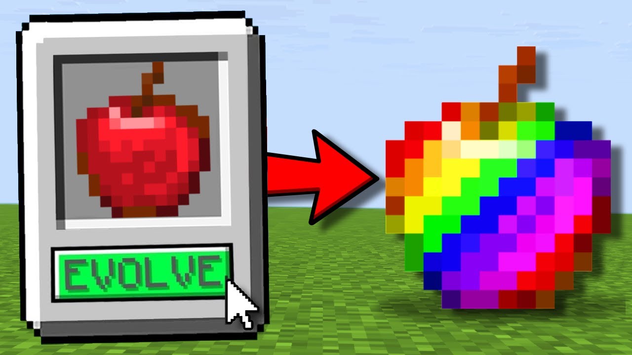 Minecraft, But I Can Evolve Any Item…