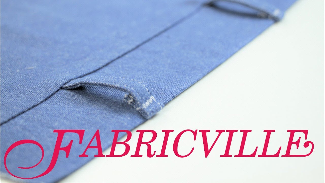 Madeleine et Fabricville - Comment coudre des passants pour pantalons