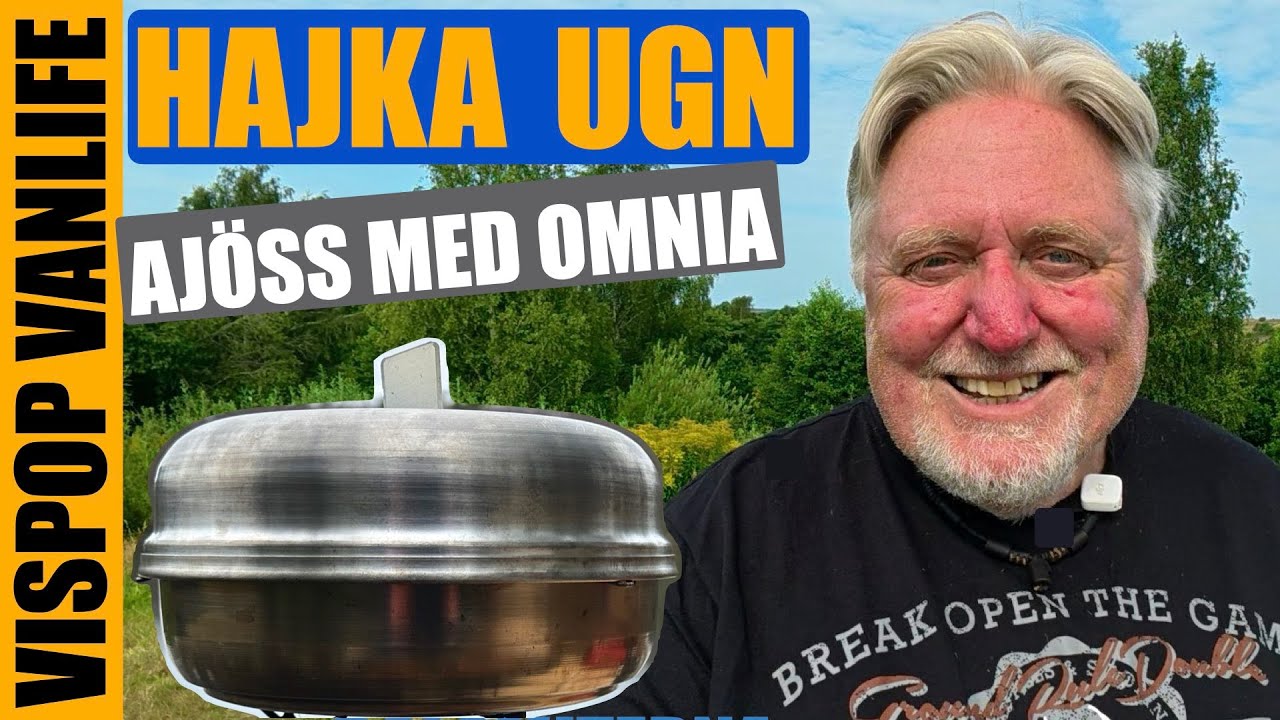 Hajka Oven, ny svensk ugn för campingliv. Jag älskar den.