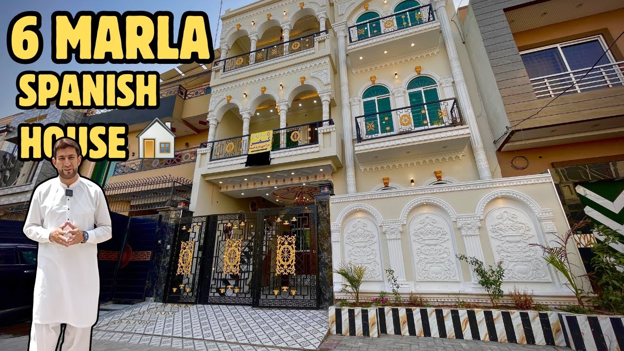 6 Marla Spanish House For Sale in Lahore | Al Rehman Garden Phase 2