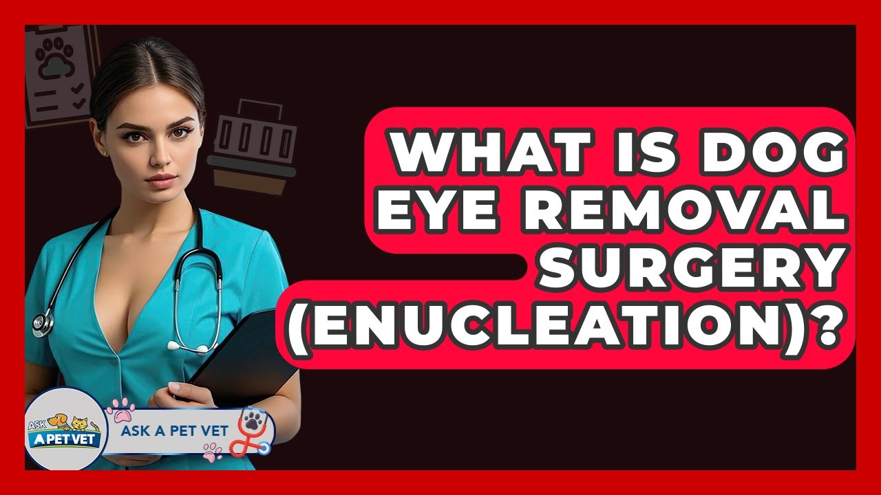 What Is Dog Eye Removal Surgery (enucleation)? - Ask A Pet Vet