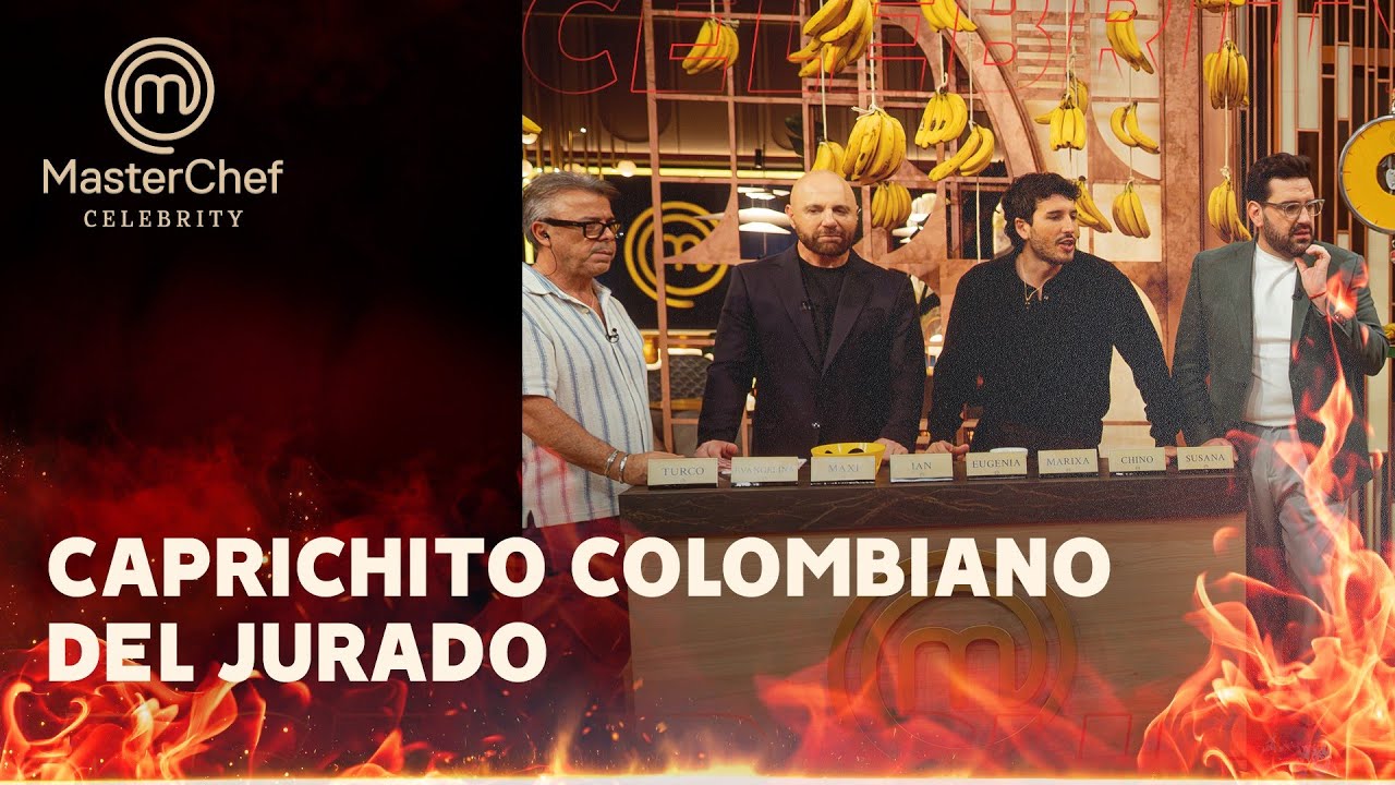 El antojo de los chefs y Sebastián Yatra durante la noche de beneficios - Masterchef Celebrity
