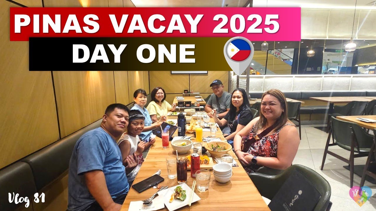 VLOG 81: PINAS VACAY DAY 1 | MEET THE OFW FAMILIES & SALON DAY | 1 MAY 2025 | TheBarredoFamily💙👨‍👩‍👦