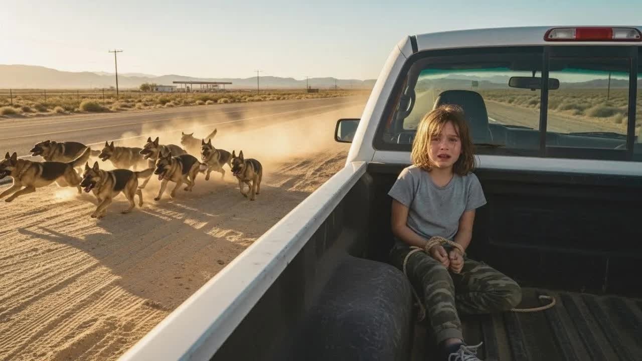 Kleines Mädchen sendet geheimes Zeichen – doch nur 14 Polizeihunde verstehen die Gefahr