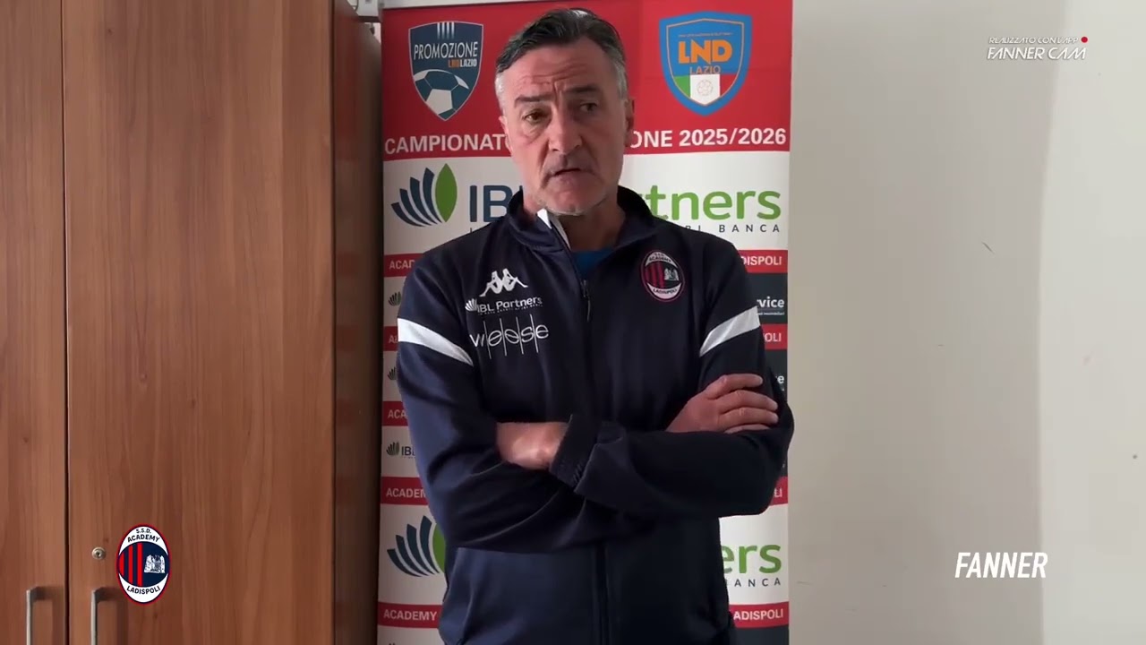 🎤 Academy Ladispoli VS DuePigreco Roma | intervista a Mastrodonato