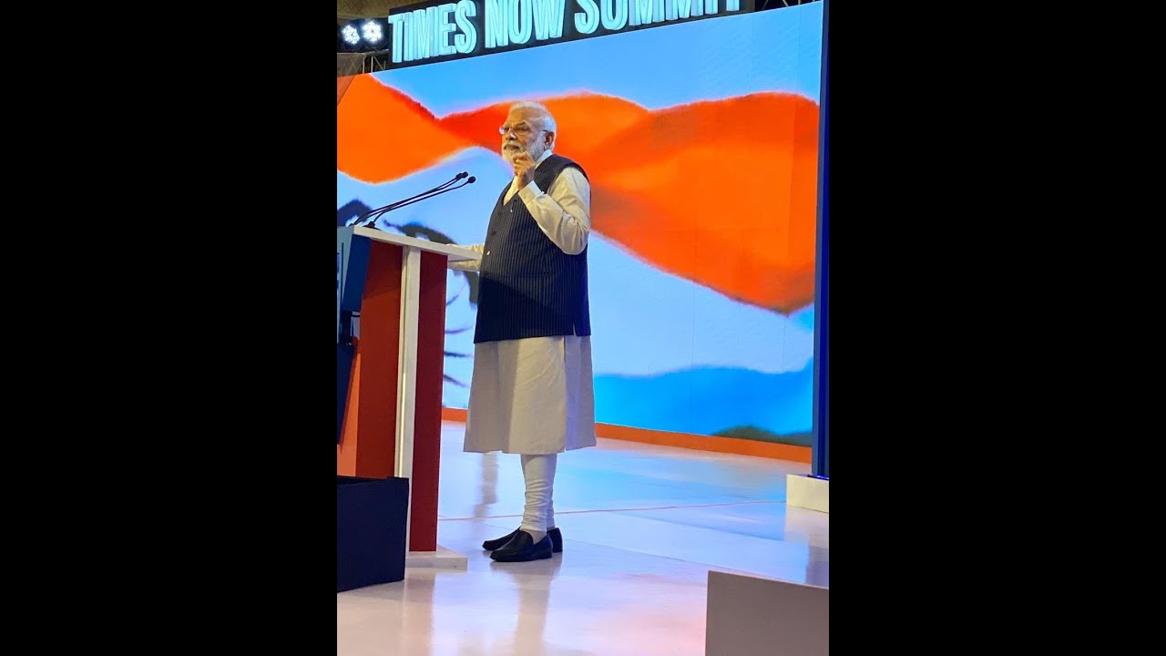PM Shri Narendra Modi delivers keynote address at Times Now Summit