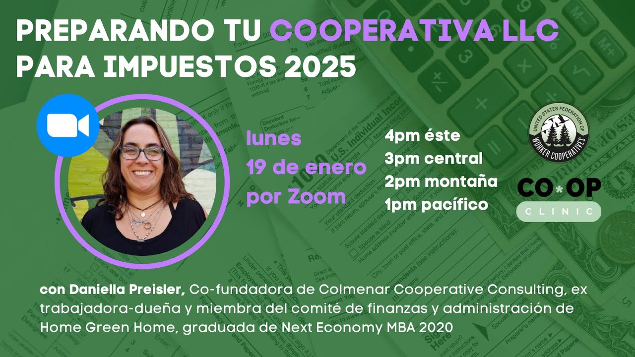 Preparando tu Cooperativa LLC para Impuestos 2025