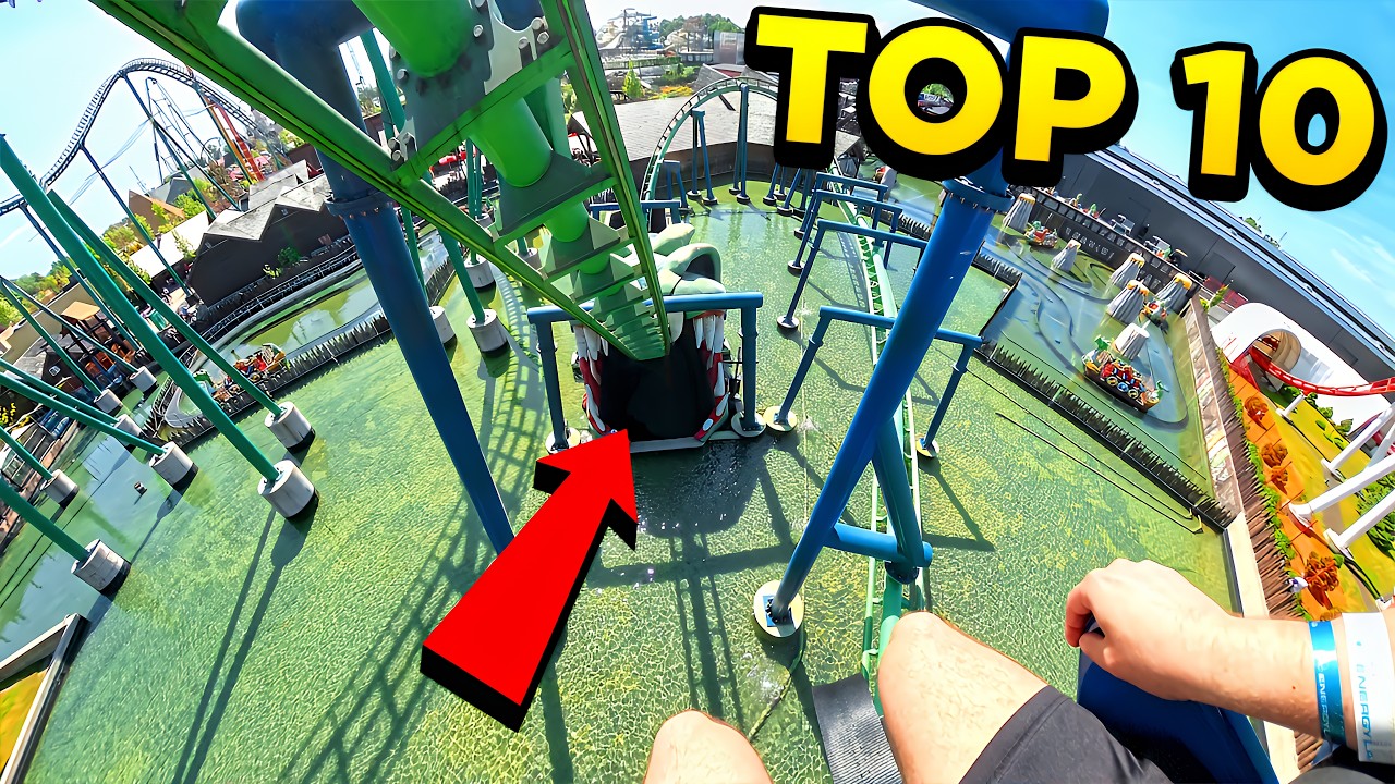 TOP 10 FASTEST ROLLER COASTERS IN POLAND | 2025 EPIC SMOOTH POV RIDES