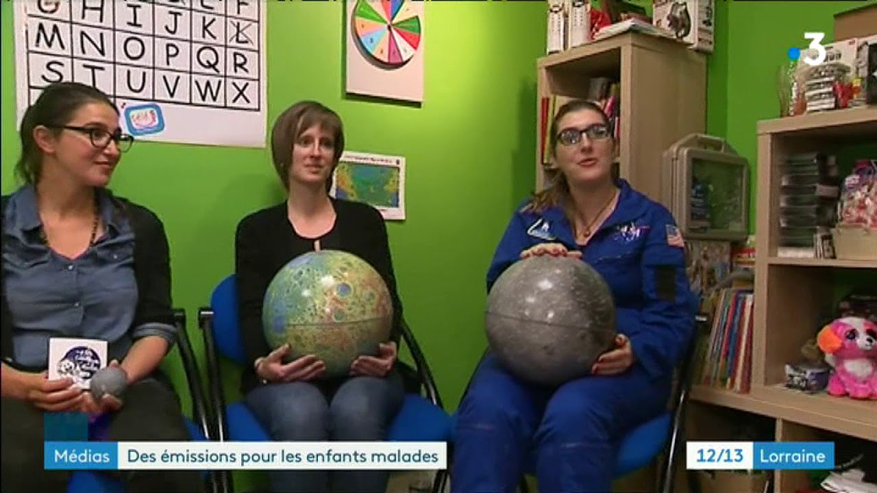 La lune pour les enfants de l’hôpital de Nancy Brabois