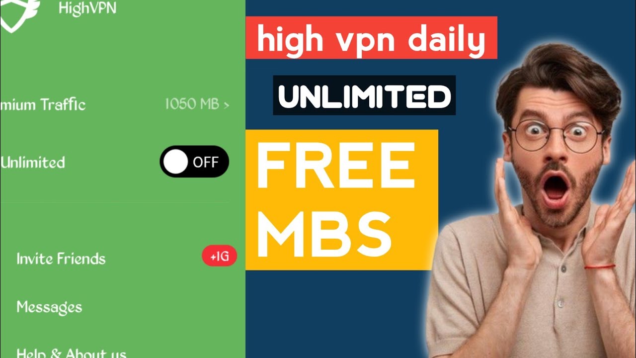 High vpn unlimited mbs|High vpn premium account|High vpn ufone|ufone free mbs code2023|#protech