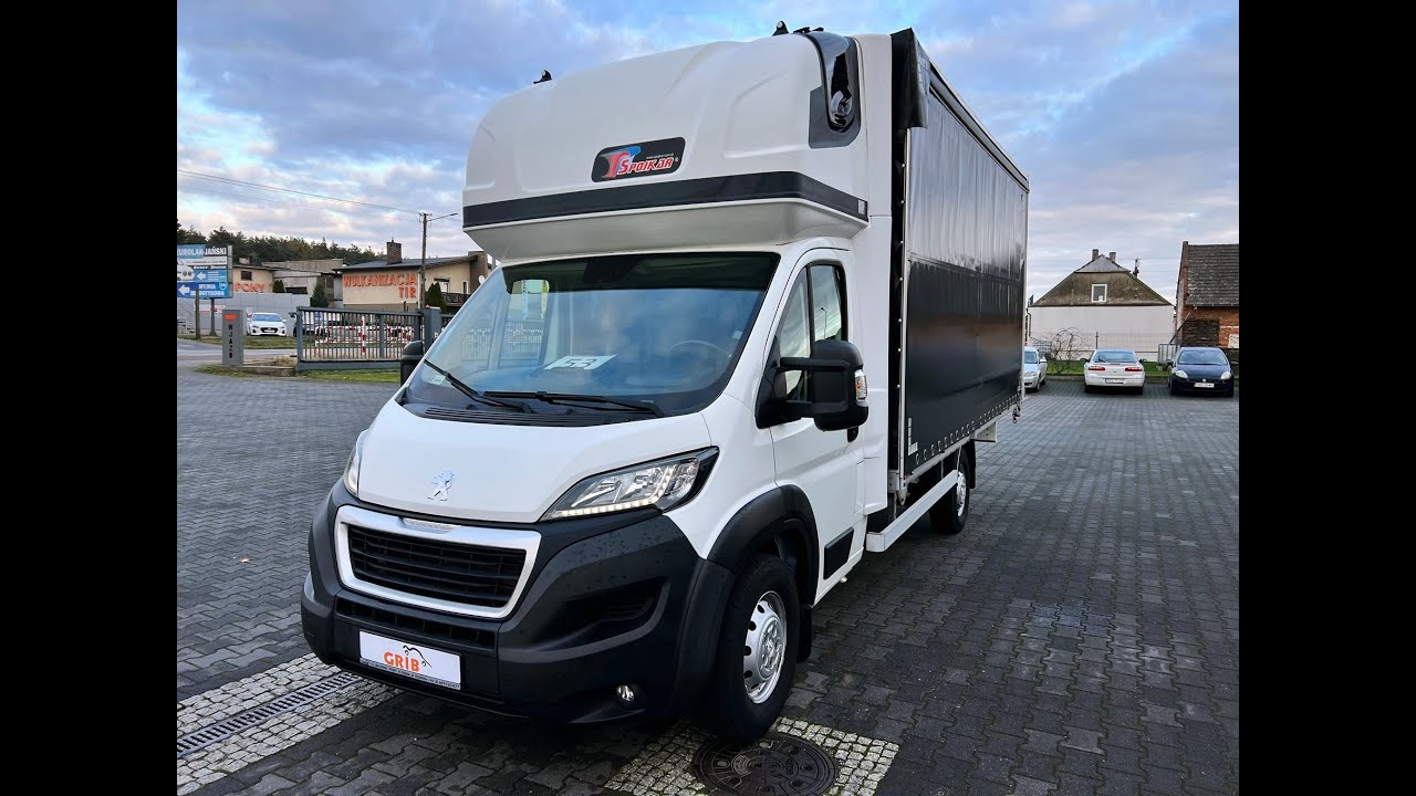 Peugeot Boxer Plandeka 10 ep + Firana Salon PL, Jeden Właściciel