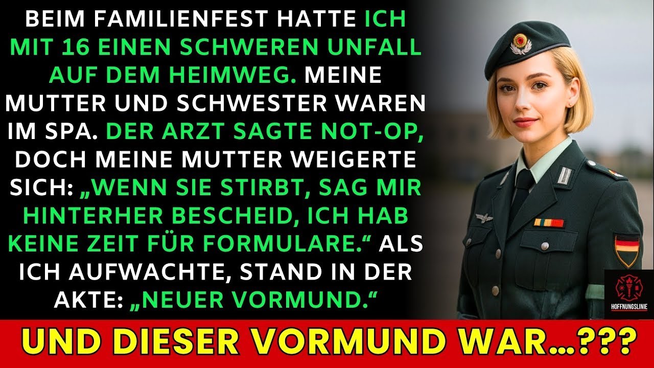 Mit 16 schwerer Unfall nach Familienfeier – Mutter verweigert OP, Akte: „Neuer Vormund“