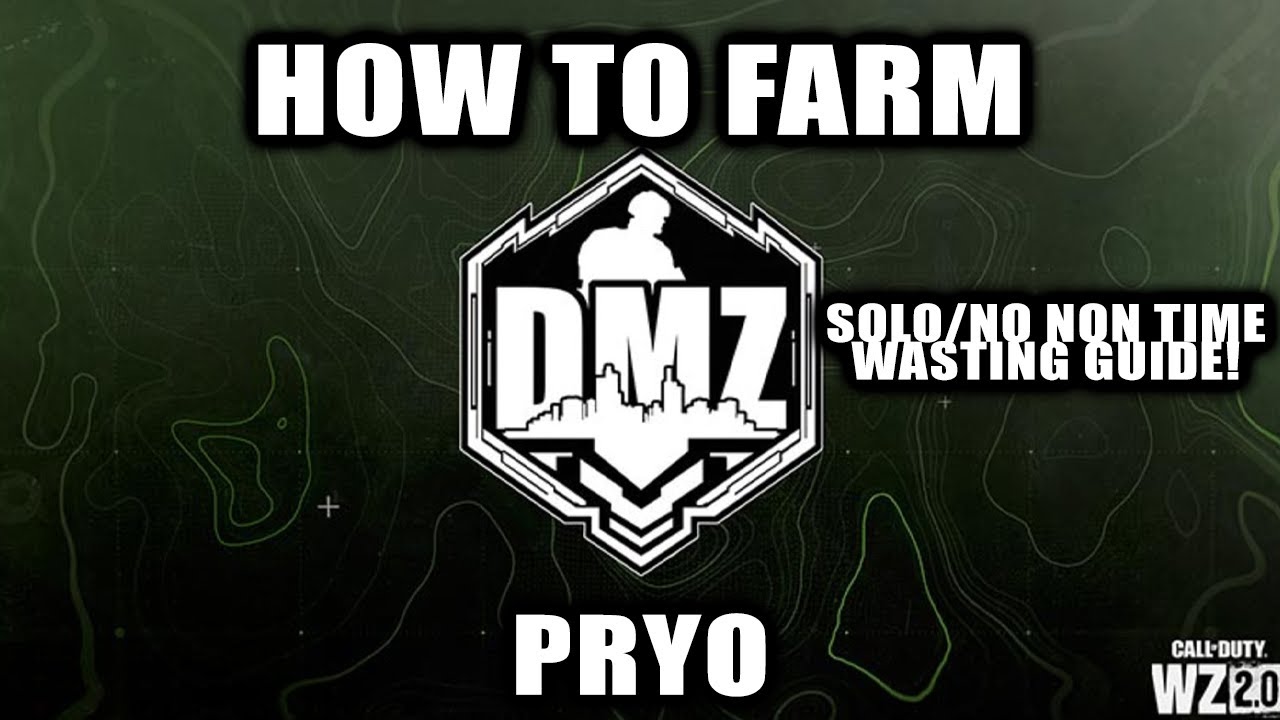 DMZ Season 4 Farm Pyro MADE EASY! (Solo No Keys) Unlock Discounts & Barters FAST!