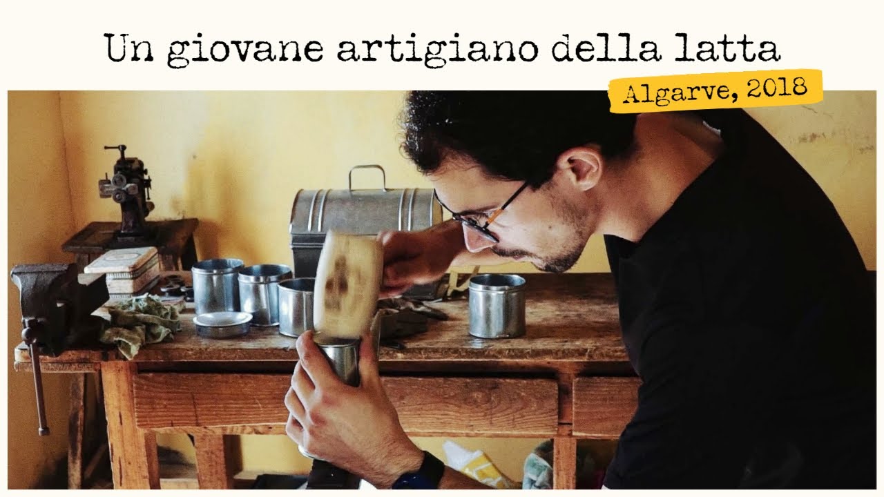Túlio Martins: un giovane artigiano della latta | Algarve, 2018