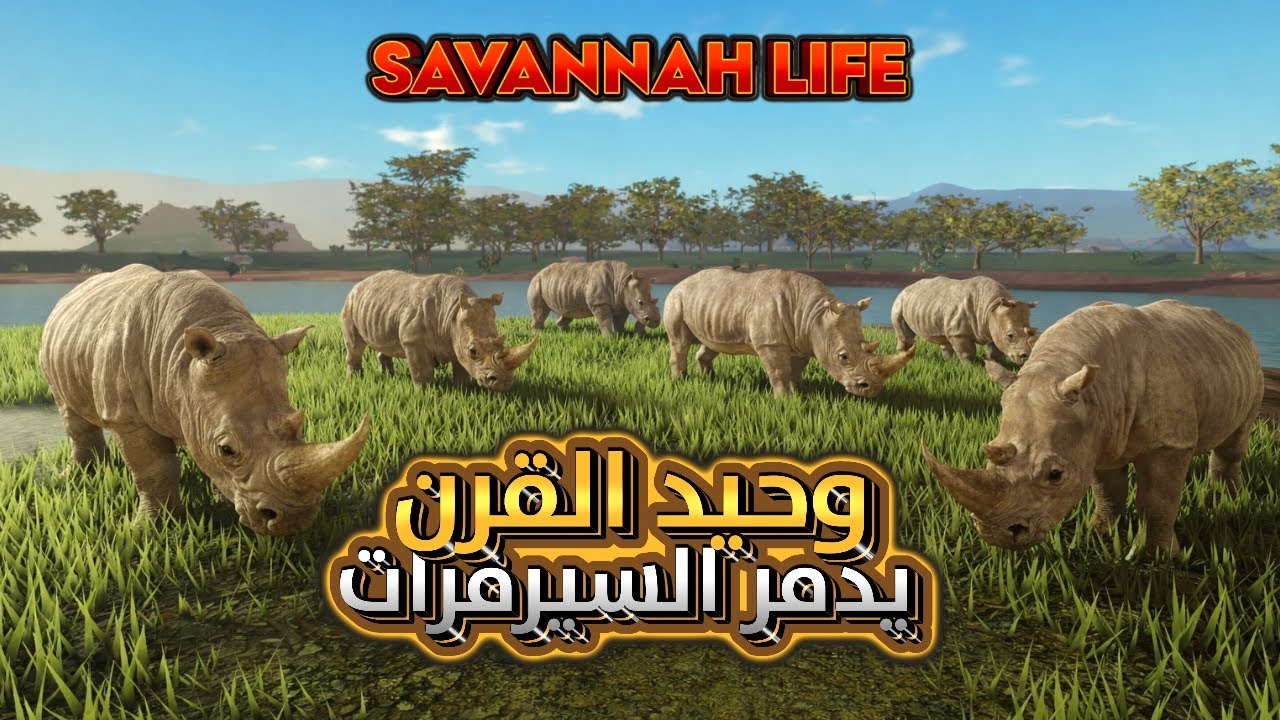 وحيد القرن ضد كل الحيوانات | Rhino vs All – Savannah Life 🔥
